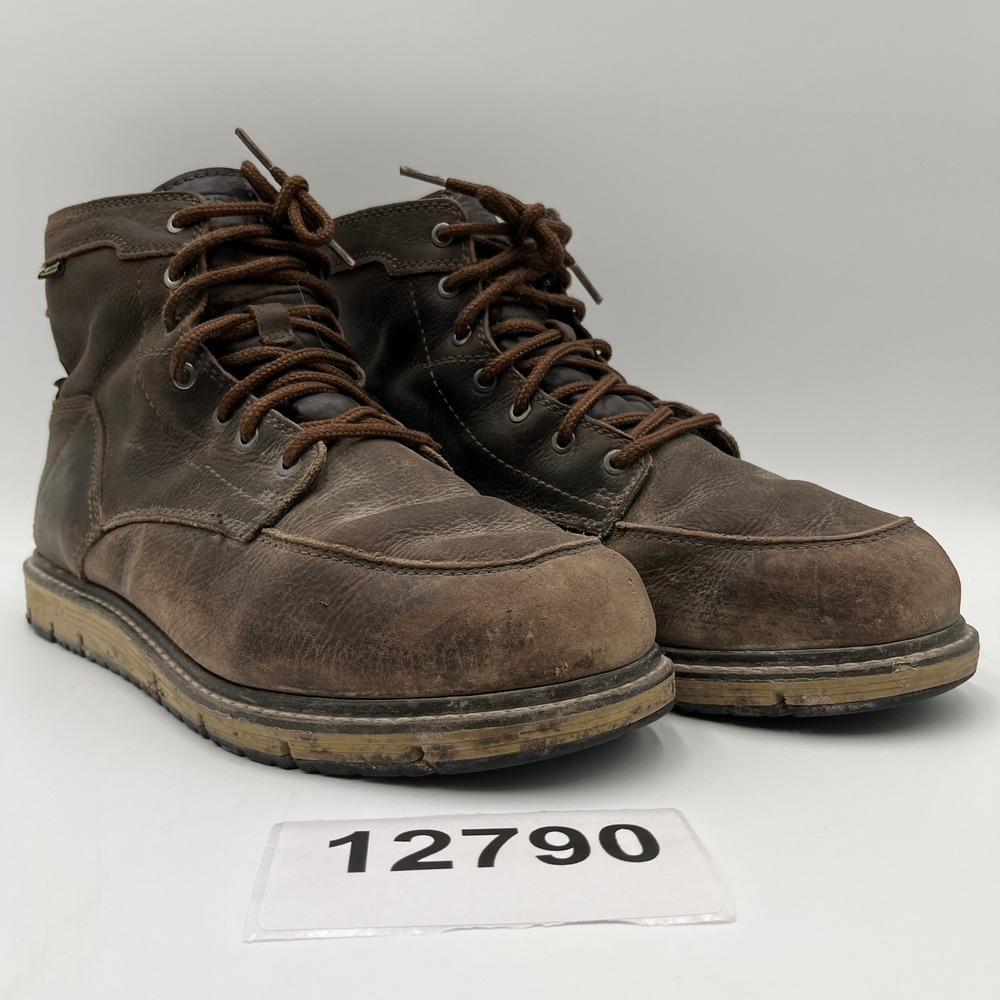 Keen Pittsburgh F2892-18 6" Waterproof Utility Work Boots Mens 11E Brown Leather